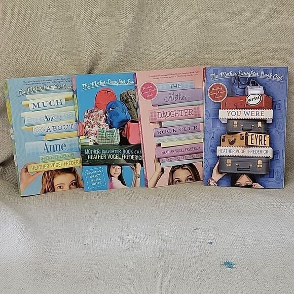 The Mother-Daughter Book Club Heather Vogel Frederick Set Of 4 paperback - Picture 1 of 9